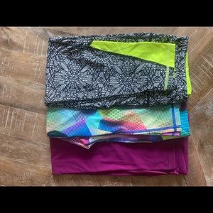 3 pairs Victoria’s Secret Knockout Capris